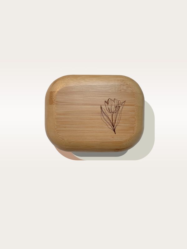 box classic mit gravur tulpe / blume